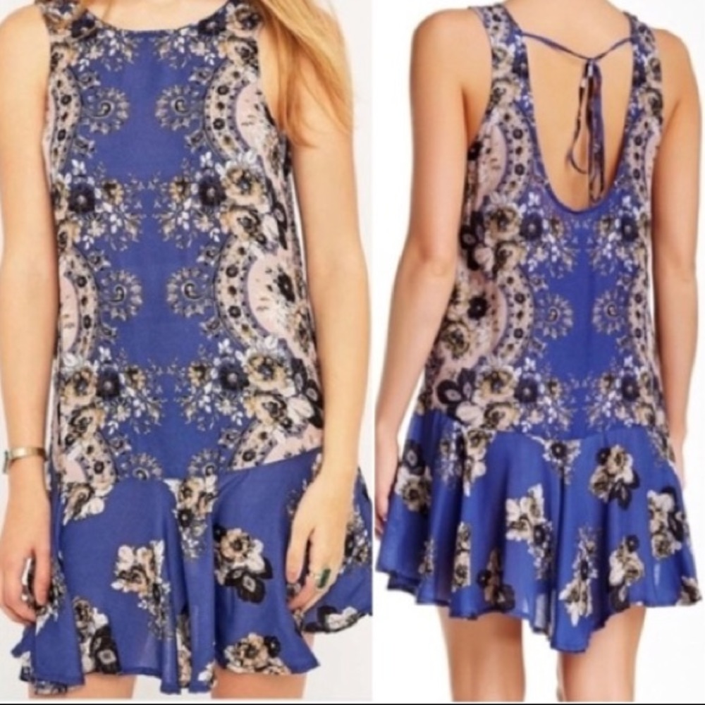 Free People Intimately Floral Paisley Slip Dress